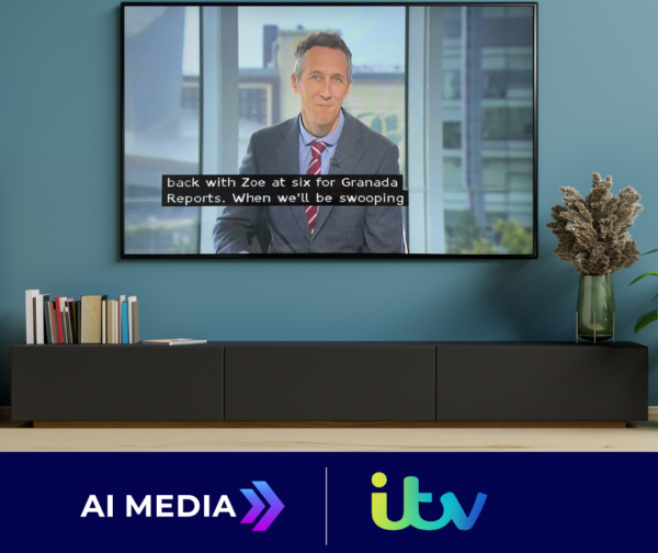 AI-Media and ITV logos